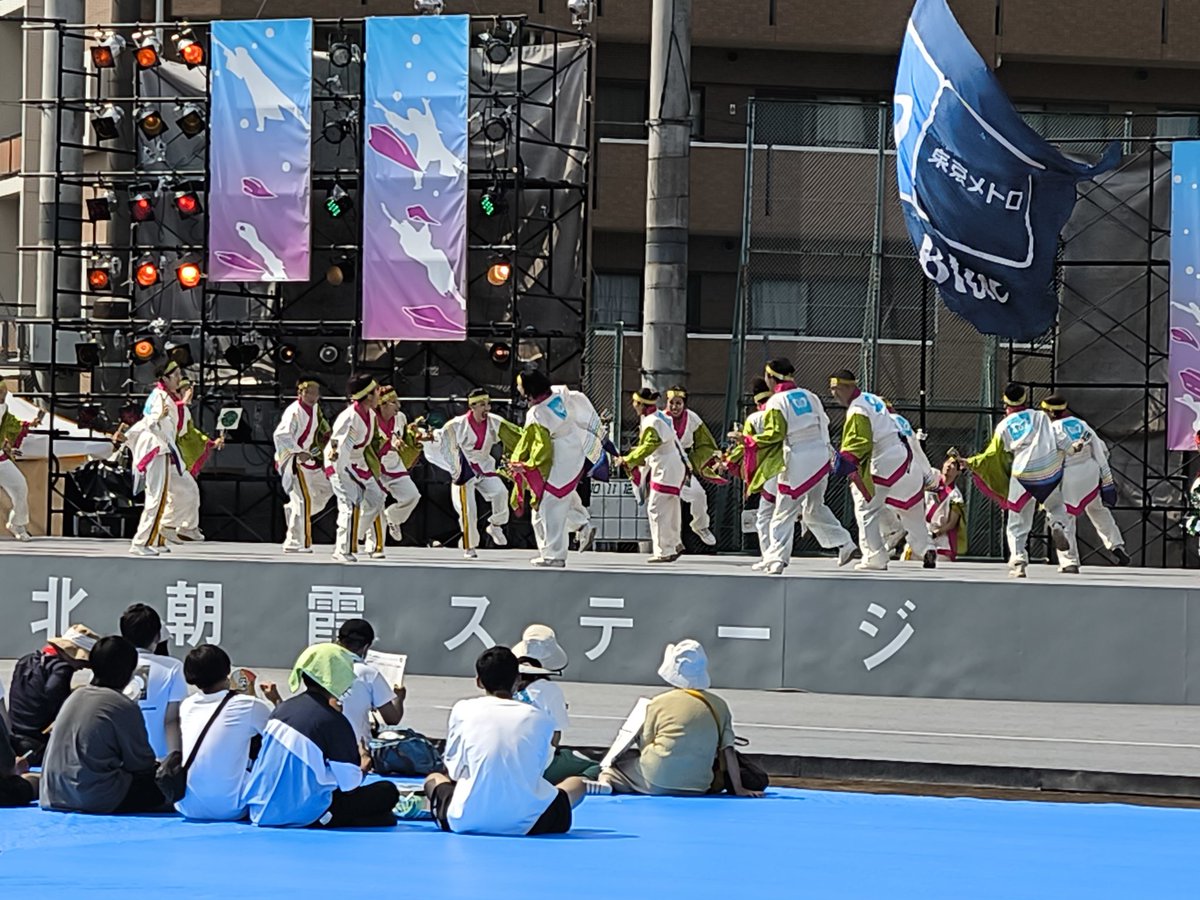 彩夏祭！
北朝霞マイタウンステージ盛り上がってます！！
#彩夏祭