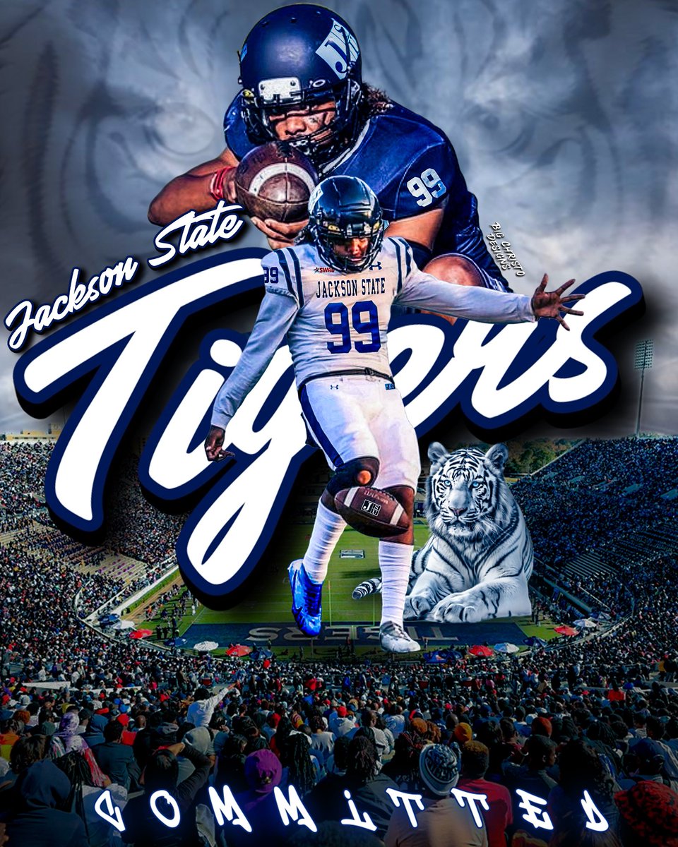 Congrats to Mr.⭐️⭐️⭐️⭐️⭐️ himself on his commitment to THEE Jackson State University! Coach TC Taylor is getting an absolute special teams Swiss Army knife! #theeilove 
•
•
DMs open for edit inquiries 👀📲🔥