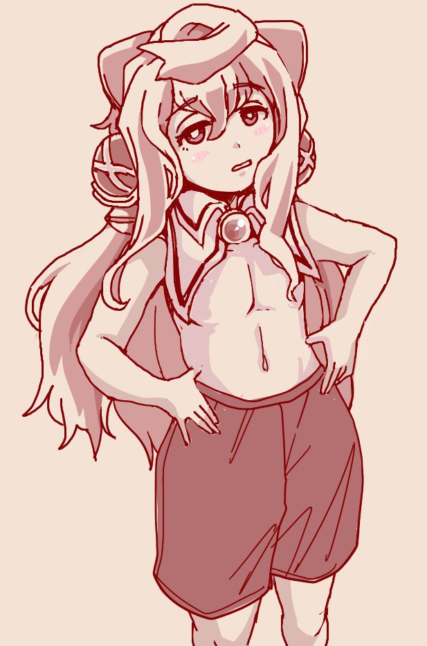 男水着チャレンジ
ん? 