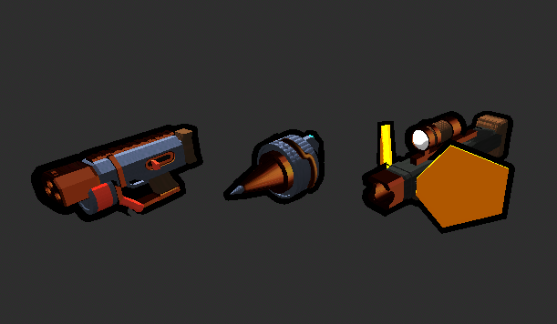 huttyblue's tweet photo. New weapons, how curious.
#GodotEngine  #blender #gamedev https://t.co/7fXHEZ1Cjn