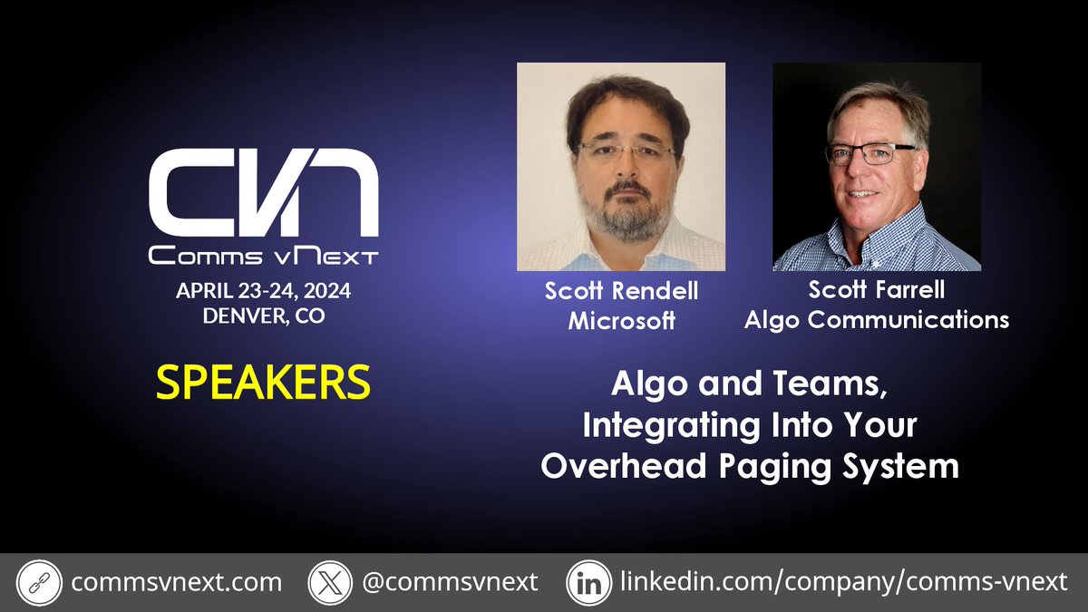 Comms vNext tweet media