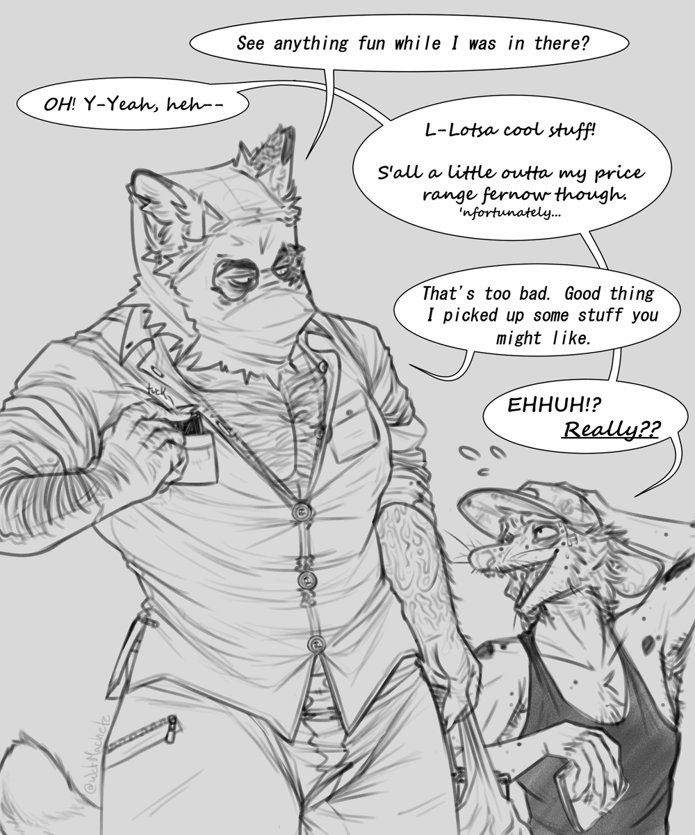 WetMachete's tweet photo. Simon goes shopping, Randy tags along :3 (1\?) https://t.co/w3C0fikrDd
