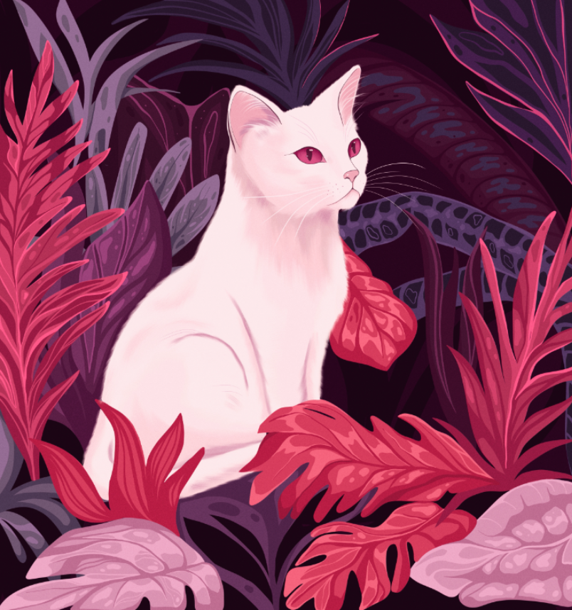 10kai_nft's tweet photo. WHITE CAT https://t.co/fYGxYU8ly2