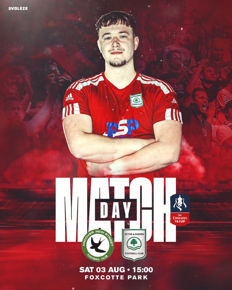 Hythe & Dibden FC π’βͺοΈ (@hythedibdenfc) on Twitter photo It's Match Day!
Away fixture in the <a href="/EmiratesFACup/">Emirates FA Cup</a> prelim
π <a href="/AndoverNSfc/">ANDOVER NEW STREET ππ€β½οΈ</a>
β° Kick off 3PM
ποΈ DH Property Services Stadium SP11 0TA
ποΈAdults Β£7 Con Β£3 U14 Free
<a href="/Lymingtontimes/">Advertiser & Times</a> <a href="/swsportsnews/">South West Sports News</a> <a href="/evoleze/">evoleze: Social Media Management</a> <a href="/WessexLeague/">Velocity Wessex League</a> <a href="/FlWessex/">Velocity Wessex League Podcast</a>
#FACup It's Match Day!
Away fixture in the <a href="/EmiratesFACup/">Emirates FA Cup</a> prelim
π <a href="/AndoverNSfc/">ANDOVER NEW STREET ππ€β½οΈ</a>
β° Kick off 3PM
ποΈ DH Property Services Stadium SP11 0TA
ποΈAdults Β£7 Con Β£3 U14 Free
<a href="/Lymingtontimes/">Advertiser & Times</a> <a href="/swsportsnews/">South West Sports News</a> <a href="/evoleze/">evoleze: Social Media Management</a> <a href="/WessexLeague/">Velocity Wessex League</a> <a href="/FlWessex/">Velocity Wessex League Podcast</a>
#FACup