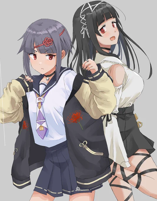 こう暑いと絵とはいえあんまり着込ませたくない気持ちになる 