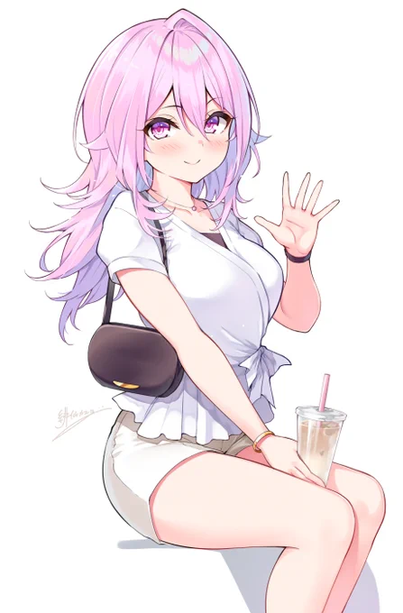 桜さん夏デートらくがき 