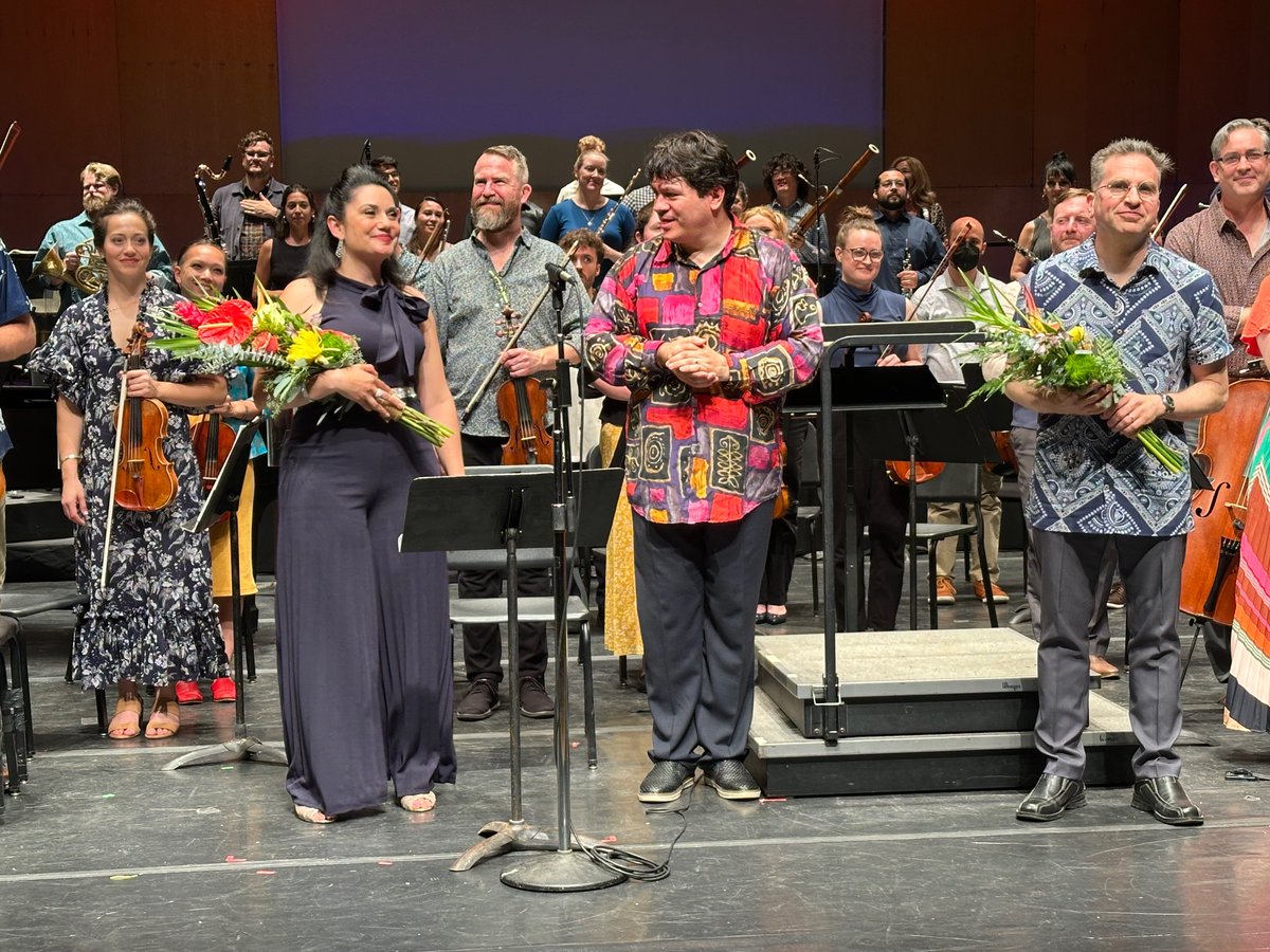 Michael Good (@michaeldgood) on Twitter photo This was our first time hearing the amazing <a href="/SongbirdKhalil/">Miriam Khalil ميريام خليل</a> but it won’t be the last! What a wonderful performance of Karim Al-Zand’s “Al Hakawati” at <a href="/CabrilloFest/">Cabrillo Festival</a> tonight. #cabrillo2024 This was our first time hearing the amazing <a href="/SongbirdKhalil/">Miriam Khalil ميريام خليل</a> but it won’t be the last! What a wonderful performance of Karim Al-Zand’s “Al Hakawati” at <a href="/CabrilloFest/">Cabrillo Festival</a> tonight. #cabrillo2024