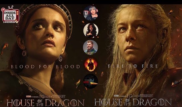InsideAllDayPod's tweet photo. Join us for another episode this Sunday of House of The Dragon Season 2 Final review this Sunday. I’ve asked the panel to bring their meme game!

Panel: @NerdDollface @LadyBalefire @khaliltooshort @sammy3peat @PlotStrikesBack @BluCollarLoser @QueenKaylaleesi https://t.co/fawbaFvDpK