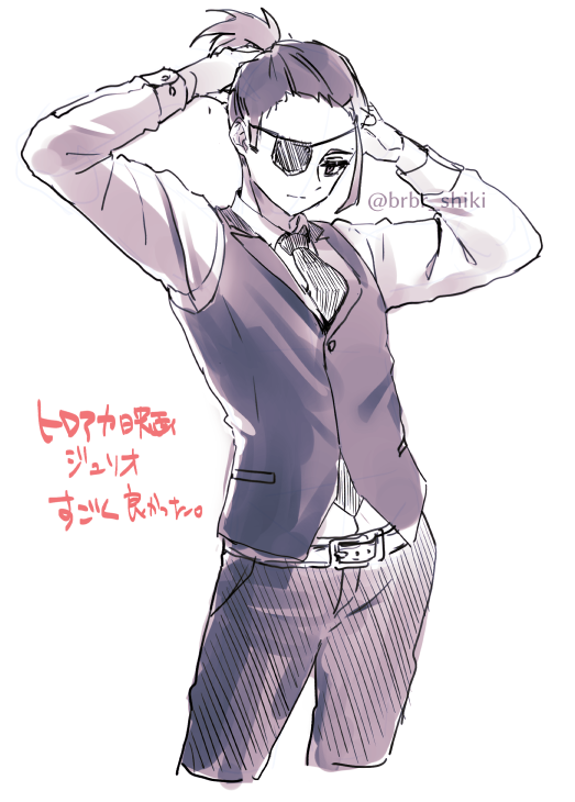 ジュリオすごくよかった。 #ヒロアカ #此村さん描いちゃった