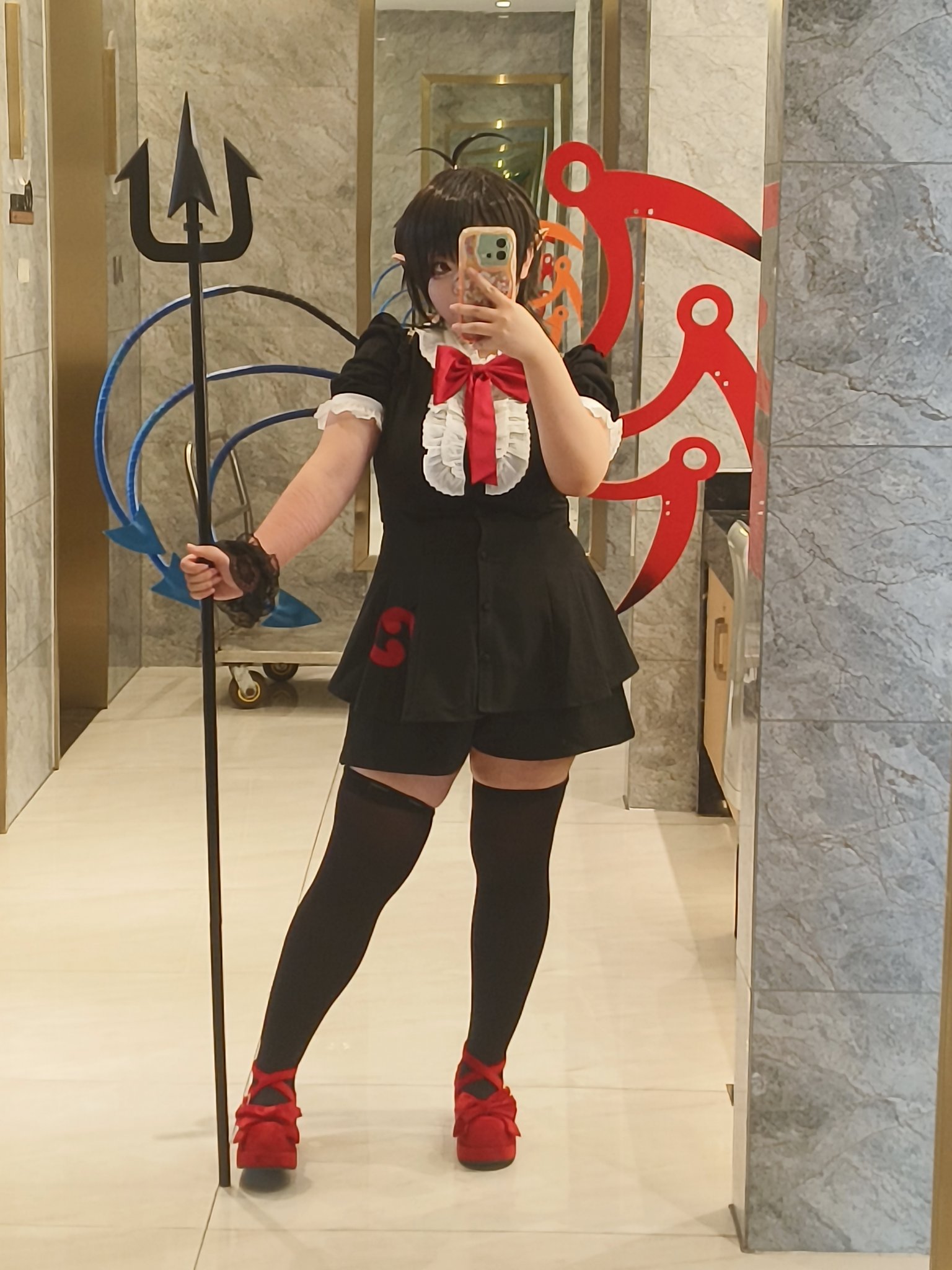 東方Project 封獣ぬえ 鵺 コスプレ 衣装 ウィッグ 羽蛇槍フルセット 東方Project 封獣ぬえ 鵺 コスプレ 衣装 ウィッグ 羽蛇槍フル