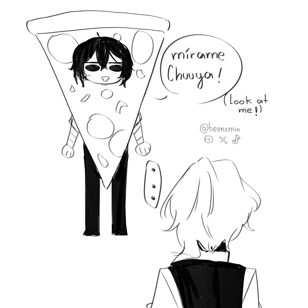 beenxmin's tweet photo. Algo que pidieron en mi IG 🤭

#soukoku #chuuya #dazai #bsd #fanart https://t.co/NM9fMpvcOL