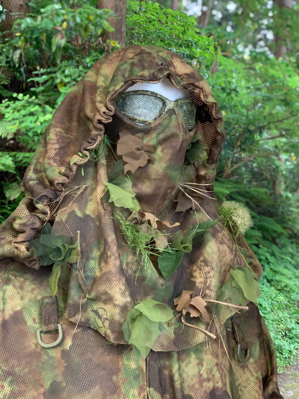 【個人製作品】ギリージャケット Multicam MR 難燃性素材使用 個人製作品】ギリージャケット Multicam MR 難燃性素材使用
