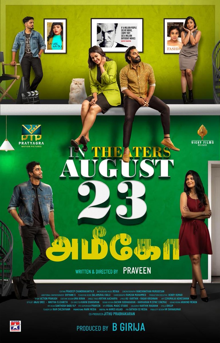 Sathish (@prosathish) on Twitter photo #Amigo👨💻 - Confirmed as August 23rd theatrical release.
Trailer 🔗 youtu.be/fAXDNEELftU
Written and Directed by - <a href="/dirpraveenkumar/">praveen kumar</a>
#PratyagraMotionPictures <a href="/IamChandini_12/">Chandini Tamilarasan</a> <a href="/pratyagrawal/">Pratyush Agrawal</a> <a href="/prosathish/">Sathish</a> <a href="/S2MediaOffl/">S2Media</a> #Amigo👨💻 - Confirmed as August 23rd theatrical release.
Trailer 🔗 youtu.be/fAXDNEELftU
Written and Directed by - <a href="/dirpraveenkumar/">praveen kumar</a>
#PratyagraMotionPictures <a href="/IamChandini_12/">Chandini Tamilarasan</a> <a href="/pratyagrawal/">Pratyush Agrawal</a> <a href="/prosathish/">Sathish</a> <a href="/S2MediaOffl/">S2Media</a>