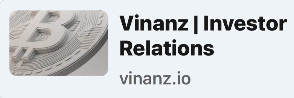 Great to see @VinanzBTC traded 8 trades on <a href="/OTCMarkets/">OTC Markets Group</a> last night.  We are now seeing daily trades over in the US 🇺🇸 so the interest level for our #Bitcoin #BTC Nth American company is rising. <a href="/StockBoxMedia/">StockBox🎙️📈📽️</a> <a href="/ShareTalkApps/">ShareTalkApps</a> $VINF vinanz.io vinanz.co.uk