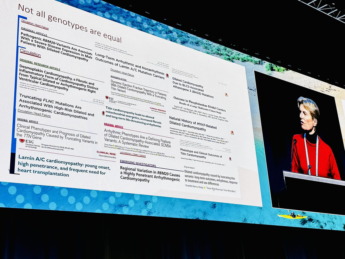 A/Prof Jodie Ingles (@jodieingles27) on Twitter photo Prof <a href="/fatkinlab/">@FatkinLab</a>, larger than life, presenting genetics of dilated cardiomyopathy - many genetic causes described but they should be considered the same! 🧬 #CSANZ2024 Prof <a href="/fatkinlab/">@FatkinLab</a>, larger than life, presenting genetics of dilated cardiomyopathy - many genetic causes described but they should be considered the same! 🧬 #CSANZ2024