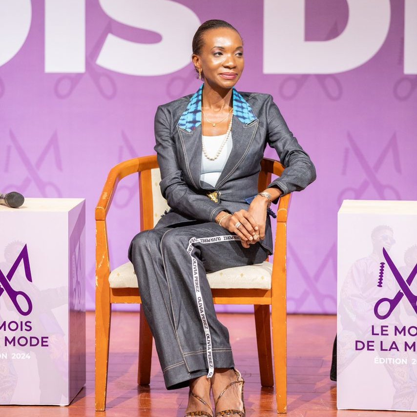 Our founder and Ceo <a href="/Laureenolsson/">LaureenKouassiOlsson</a> joined a discussion about how to optimize the growth of african fashion brands. 

cc <a href="/TourismeBenin_/">Ministère Tourisme, Culture et Arts - GouvBénin</a> 

#Birimian #Moisdelamodebenin #Africanfashion #Benin