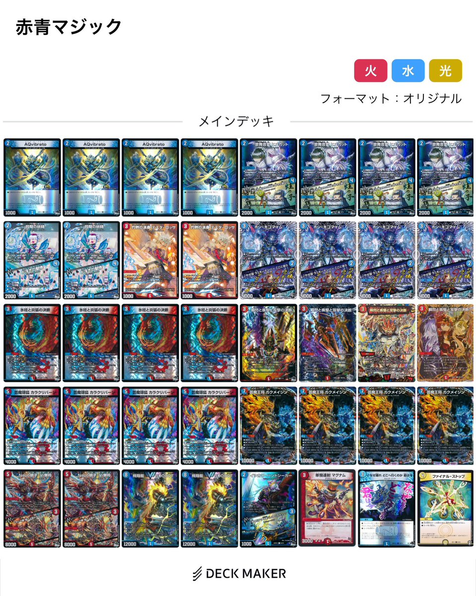 bitter_096's tweet photo. チーム5-2
個人4-3
198位で終了

マジックは最強だった
ありがとう https://t.co/v7cewLqs6Z