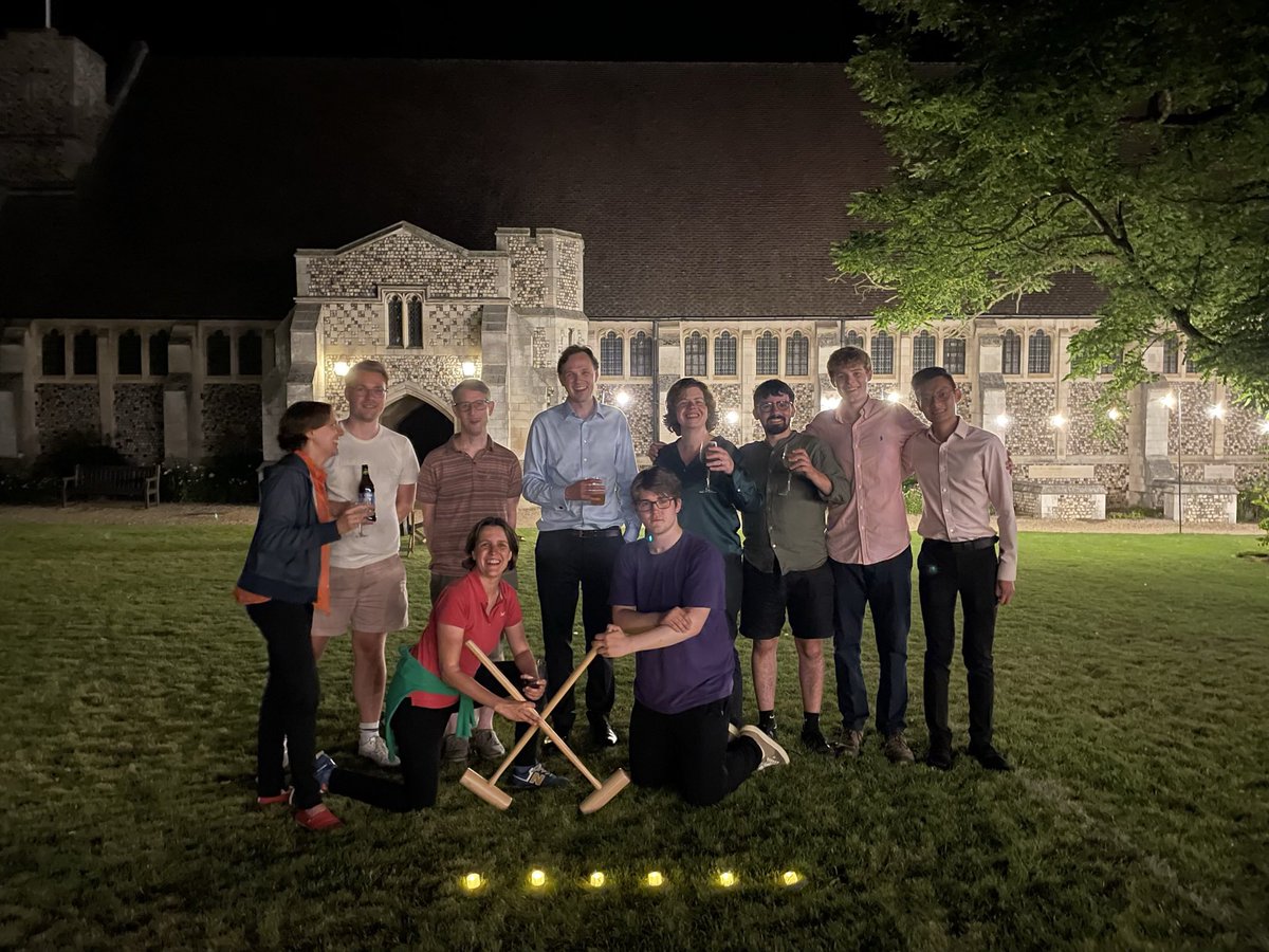 Time to wend our way home after a great week at <a href="/MusicInSummer/">The Music Summer School and Festival</a>, finished off in style with a great John Passion last night! Thanks to all the wonderful participants for their singing and playing. We had time for one more croquet match before heading to bed…!