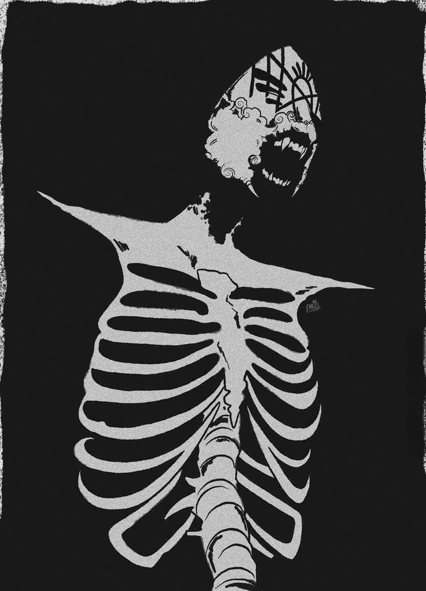 sixbatss's tweet photo. flesh and bone. #sleeptoken https://t.co/ckrRTg5uvm