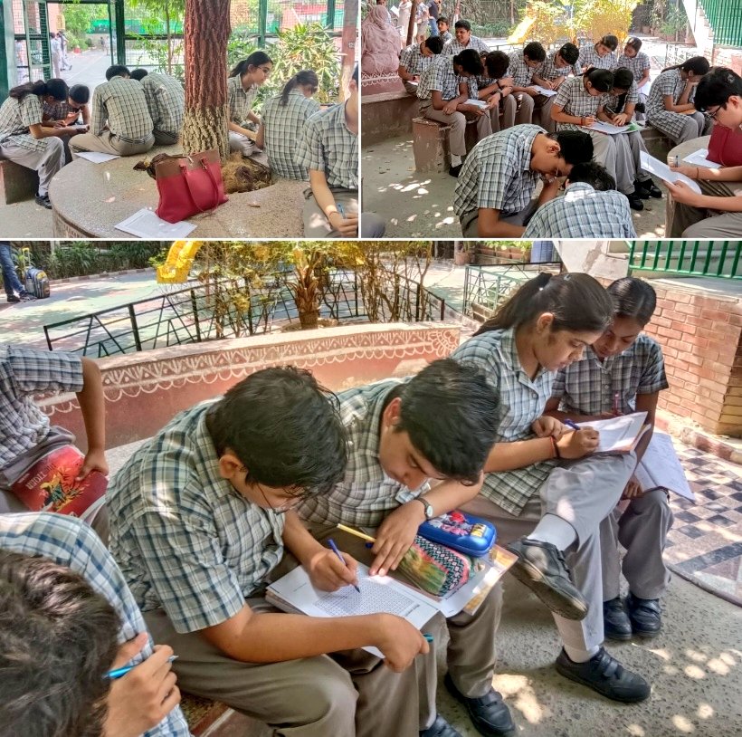 Niyativerma05's tweet photo. Fun filled month with #SportsIntegration activities in #Chemistry through quiz, word search, lab learning and green class-Fun Approach to learn Acids, Bases, and Salts in Class X๐๐งฉโ๏ธ
@ashokkp
@y_sanjay @pntduggal @kandhari_ekta @Karuna_gupta1 @PoojaSh10437617 @NaushadSeemien https://t.co/FDlPH0a8KR