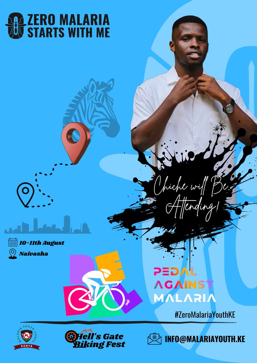 MalariaYouthKE's tweet photo. Excitement is building up and we are super excited too!🤩We can't wait to see  you at #HellsGateBikingFest2024🎉
Pedaling for a Purpose!Let's fight Malaria one pedal stroke at a time

📝10th&amp;11th August
📌Hell's Gate National Park,Vasha

#ZeroMalariaYouthKE 
#PedalAgainstMalaria https://t.co/1MwxC4LyLy