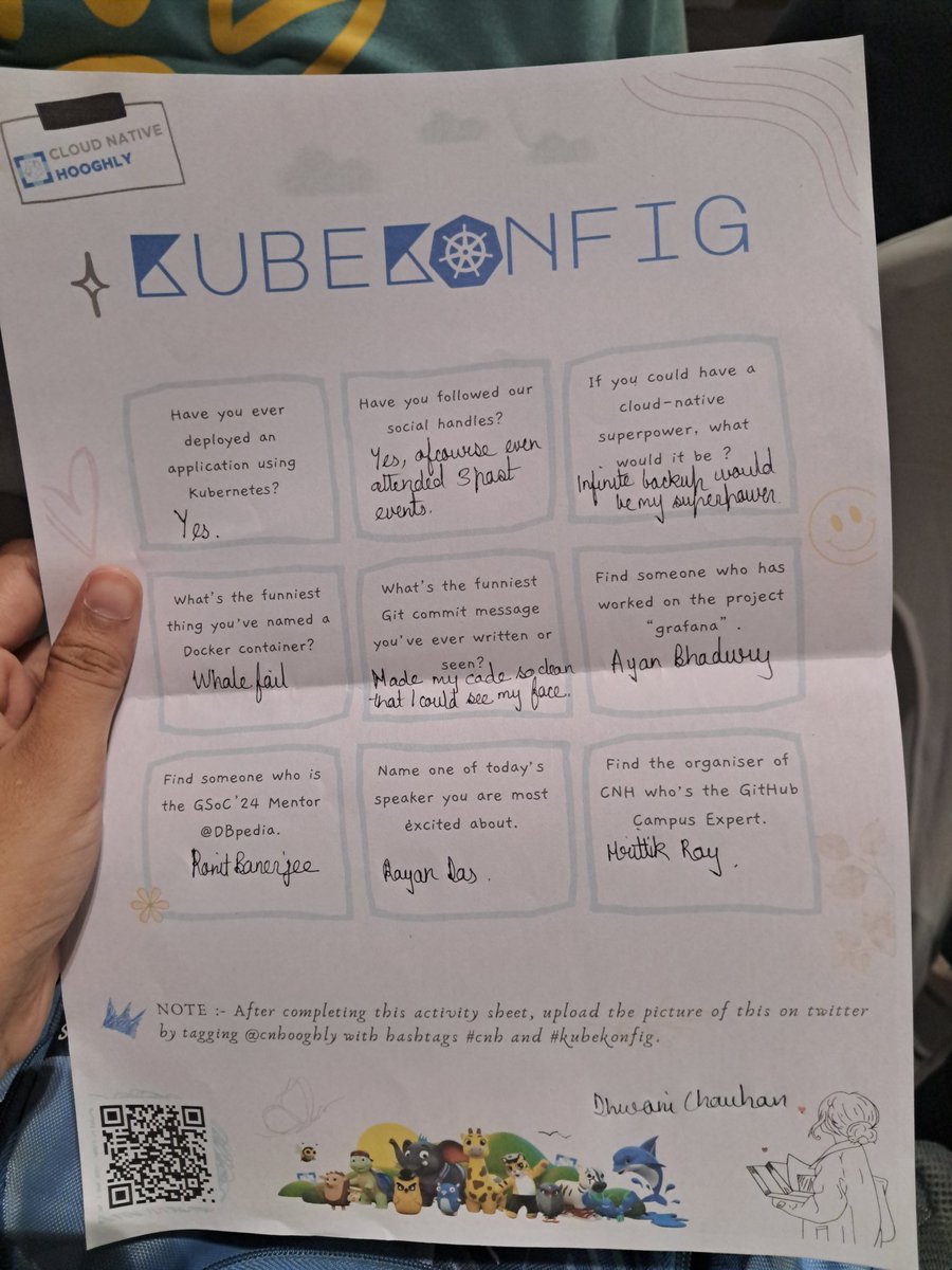 For a exclusive swag quest 🌝#kubekonfig
#cnh
<a href="/cnhooghly/">Cloud Native Hooghly</a> <a href="/hrittikhere/">Hrittik Roy</a> <a href="/ronitblenz/">Ronit Banerjee</a>