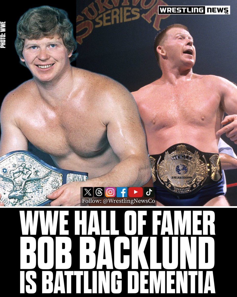 Sad news about WWE Hall of Famer Bob Backlund.