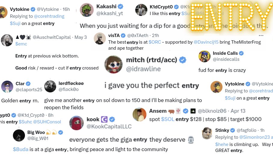 $ENTRY tweet media
