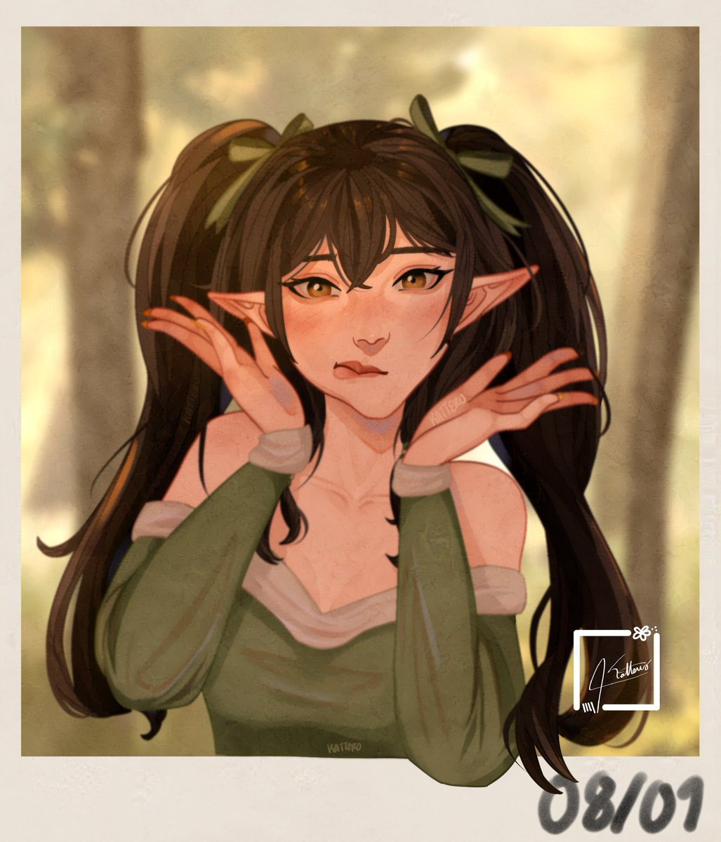 katteroart's tweet photo. trying something new(ish) =D 

#digitalart #ocart https://t.co/8wnFTcg0oL