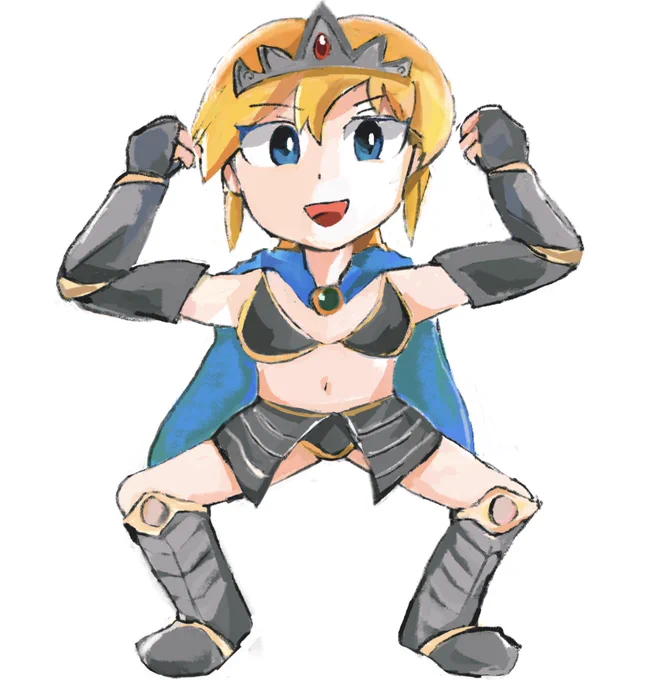 ロボット王国(キングダム)は夏まっさかり!ジャンヌ様もビキニアーマーになっちゃう暑さです! 