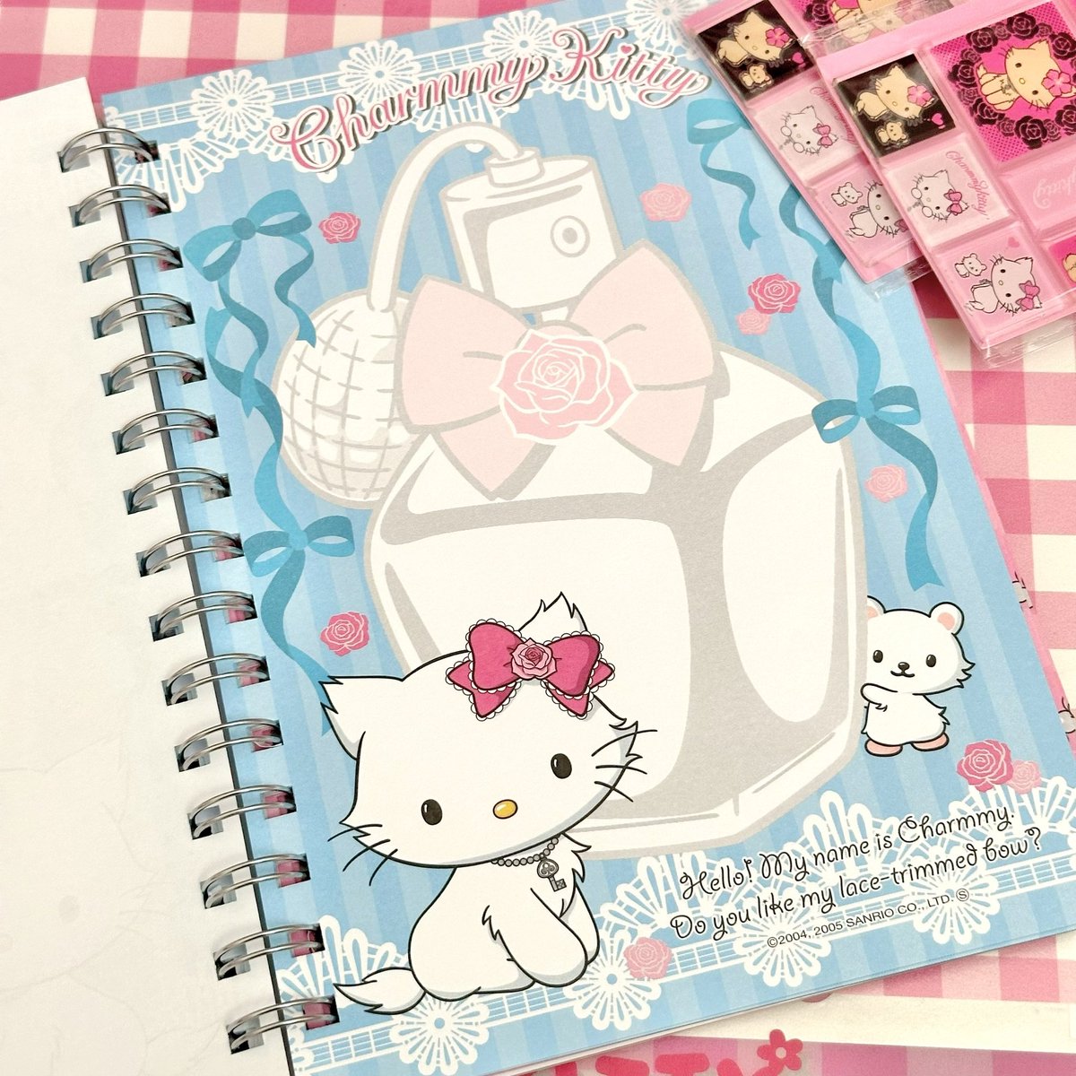 ♡ スピンズさんの タイルシール届いた♡ 2005年のノートが可愛すぎる