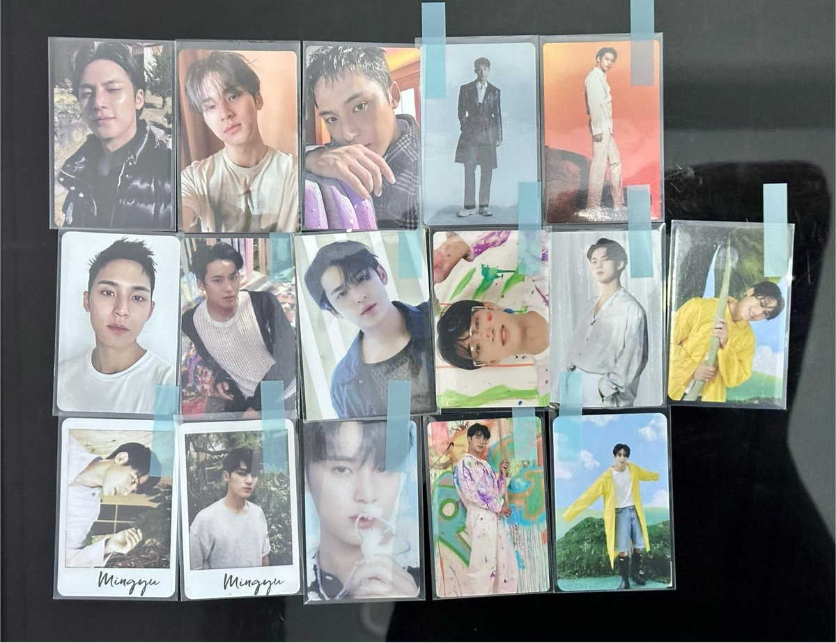 wts lfb svt #eurysellz

— 3.1k for the whole set
— reply/dm to claim
— onhand
— can host hatian
— payo/1 month dop
— can dm for condi

🫧 seventeen pcs mingyu svt ph