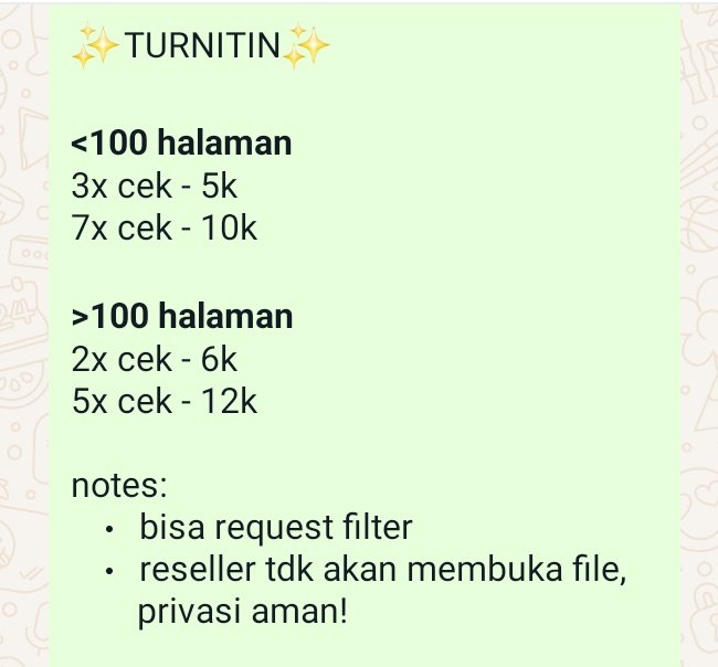 kkumaplaylist's tweet photo. bingung cara cek turnitin buat esai prabu? don't worry guys! fyi aku maba unpad 24 juga dan aku buka jasa cek turnitin buat tugas Aksara ni pramudaa🤩 nanti bakal aku bantuin biar ga bingung lagi! yuk boleh bgt tanya" dulu ke tele di bio yaa^^
#ZonaBA #Zonajajan #zonauang #prabu https://t.co/8kaUzgd7NZ