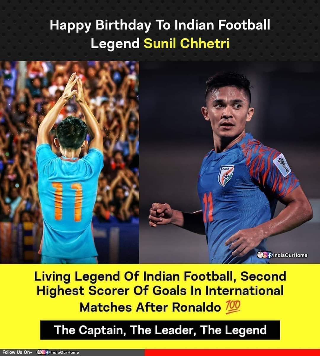 Happy Birthday #SunilChhetri