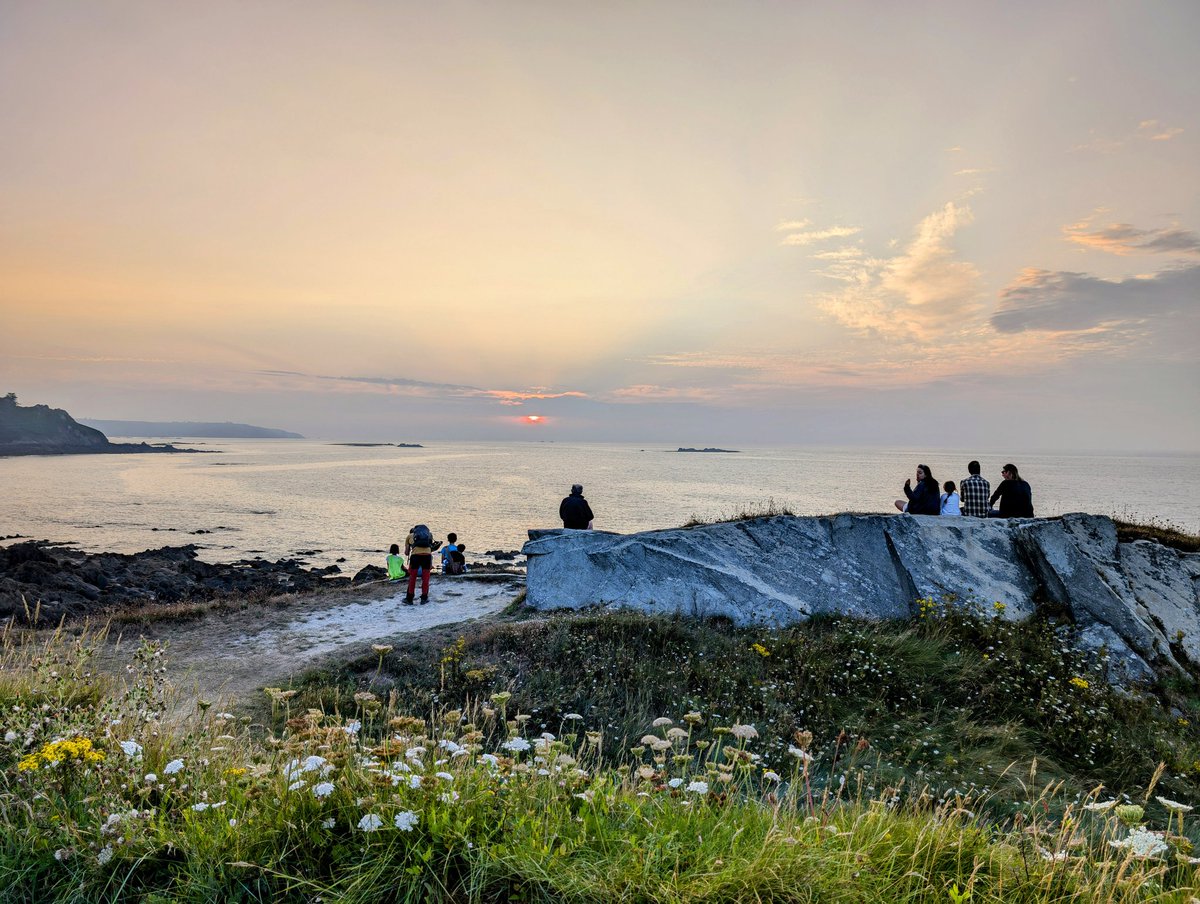Balade près de la maison dans la semaine pour boucler une grosse journée de travail 😍
#Bzh #Finistere