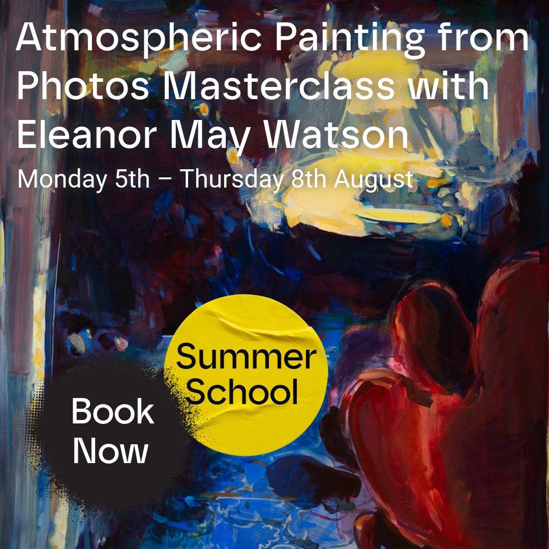 Starting Monday!

This Atmospheric Painting from Photos Masterclass is the perfect course for experienced painters looking to study photos in an atmospheric and expressive way with Eleanor May Watson

artacademy.ac.uk/course/paintin…