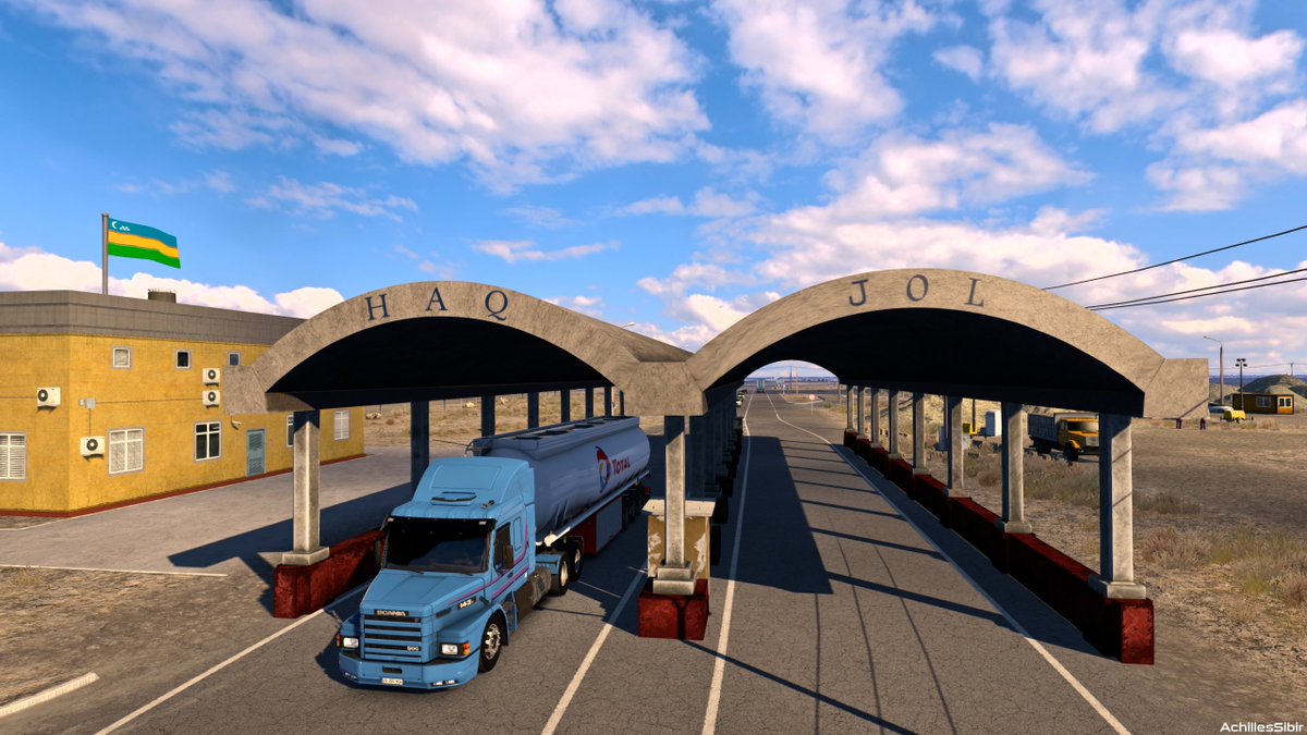 AchillesSibir's tweet photo. Qirqqiz-Jasliq-Karakalpakiya #3
The Great Steppe v1.1.1-Uzbekistan
#ets2 #EuroTruckSimulator2 #promods #ProModsETS2 #BestCommunityEver #SCSsoftware #AchillesSibir #scaniagroup #Topline #Scania #113H #TheGreatSteppe https://t.co/ErP37ifHiZ