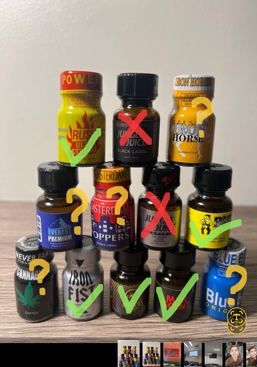flameofreka1's tweet photo. My review based on personal experience.
✅️ means good. Swabe lang walang hang over. Nakakalibog 💯
❌️ means bad. Masakit sa ulo, nakakahilo.
❔️means haven't tried. https://t.co/PYUph3DDAQ