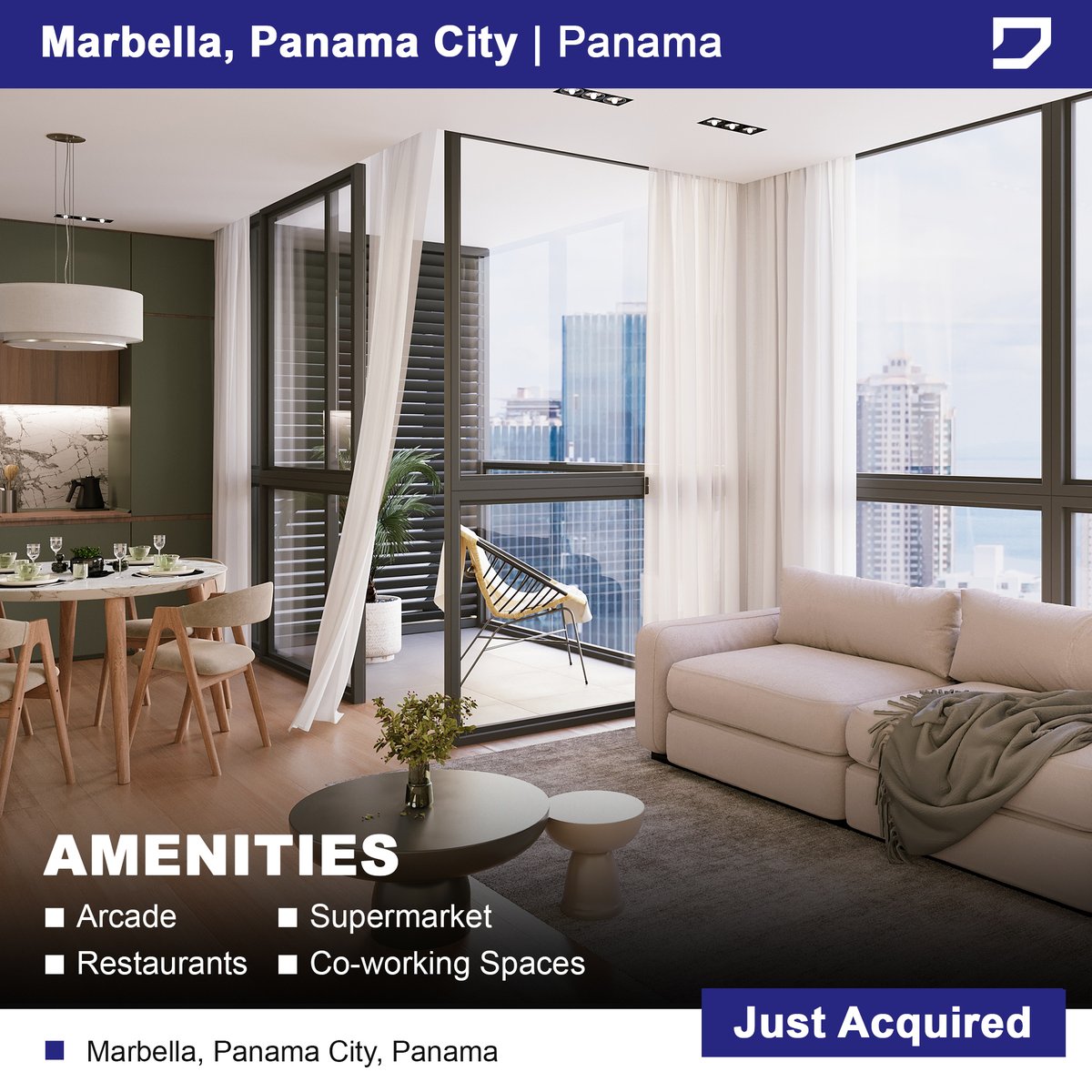 itsdigitap's tweet photo. Discover the Pinnacle of Urban EleganceWelcome to Marabella, where sophistication meets comfort in the heart of Panama City. Our newly acquired residence is designed for the discerning cosmopolitan who values the finer things in life. https://t.co/JcMc0U43gM