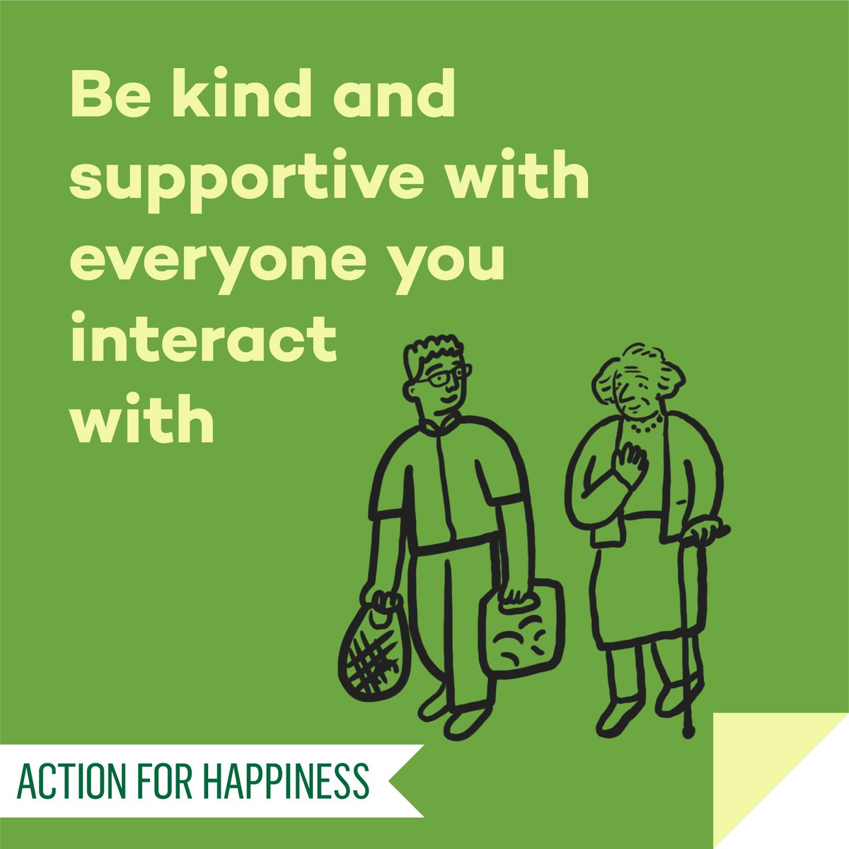 actionhappiness's tweet image. Altruistic August - Day 3: Be kind and supportive with everyone you interact with actionforhappiness.org/altruistic-aug… #AltruisticAugust
