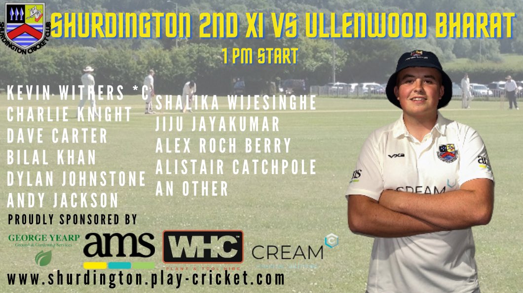First team welcome <a href="/RockhamptonRams/">Rockhampton CC</a>, looking to make it back to back wins after last weeks impressive win , whilst the seconds look to carry on there winning momentum against Ullenwood Bharat