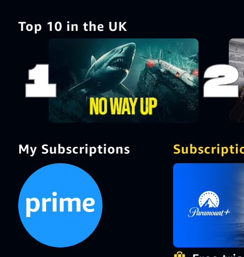 #NoWayUp now No1 in the UK on <a href="/primevideouk/">Prime Video UK & IE</a> 🎬🎬🎬🍿🍿🍿 @SophieLMcIntosh <a href="/mannypacific/">Manuel Pacific</a> <a href="/ClaudioFaeh/">Claudio Faeh</a> <a href="/AltitudeFilms/">Altitude</a> <a href="/AltitudeSales/">Altitude Film Sales</a> <a href="/Wilder_Film/">Wilder Films</a> <a href="/dimensionstudio/">Dimension Studio</a> <a href="/dneg/">DNEG</a> Fasten your seatbelts 
👇🏽👇🏽👇🏽👇🏽👇🏽👇🏽