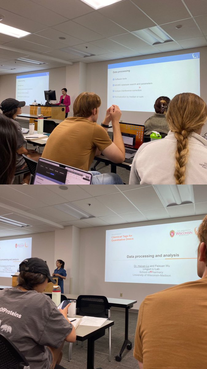 Wrapping up a busy week with a successful Chemical Tag Quantitative Omics Workshop 🥳 Special thanks to all speakers <a href="/SiWu01392634/">Si Wu</a> <a href="/qingyuhms/">Qing Yu</a> <a href="/PK_Liu_/">PK_Liu</a> <a href="/Happysmilexyz68/">HAIYAN LU</a> <a href="/Feixuan_Wu/">Feixuan</a> Zicong for sharing informative lectures. Lots of great questions from Zoom and in-person audience 🤓
