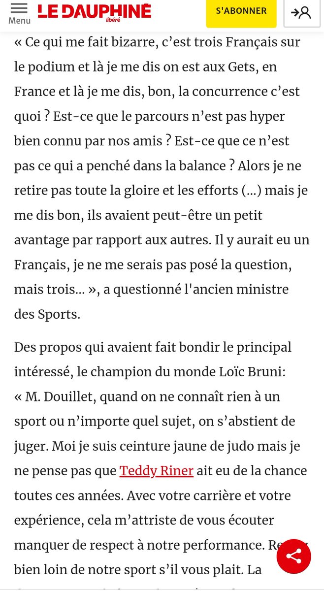 Sy22l_'s tweet photo. @alexis_phelut Pour rappel, ses propos après un podium 100% français aux champ. du monde de VTT DH 2022... https://t.co/jabvfIo3Z3