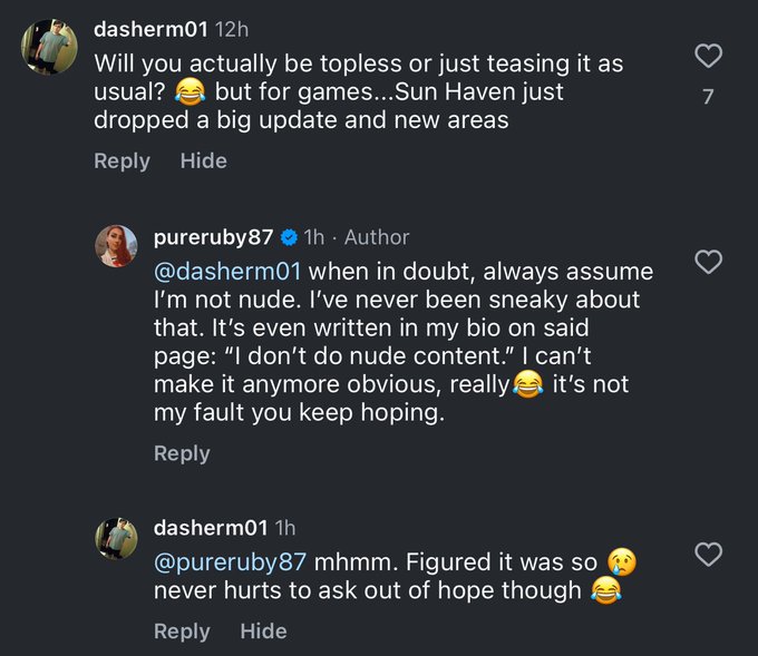 Watch Ruby's leaked NSFW photo on TwXstars