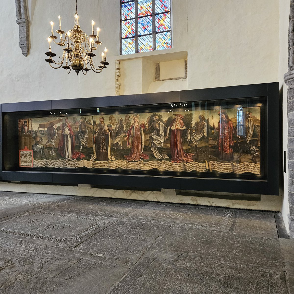 Vihdoin bongattu <a href="/HeikkiAitto/">Heikki Aittokoski</a> mainion Kuolemantanssi -kirjan innoittamana: Tallinnan Niguliste -kirkon Dance macabre -teos