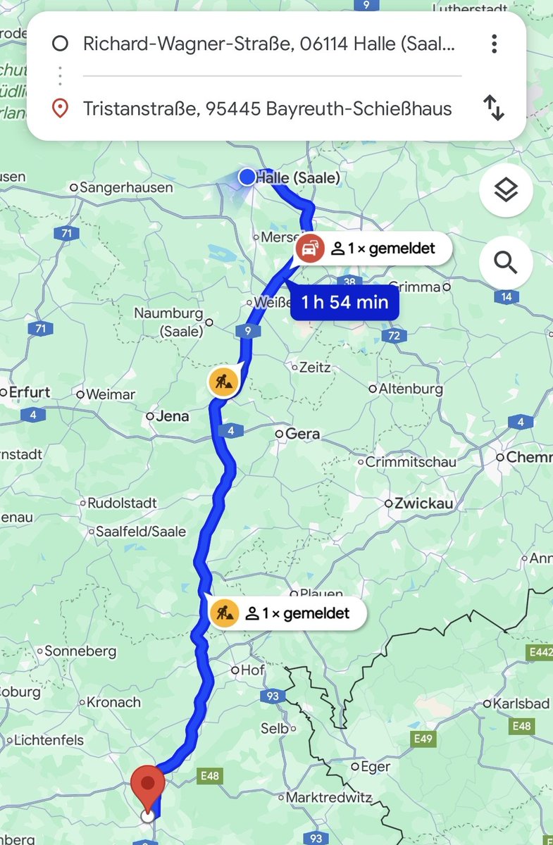 Opernjunkie's tweet photo. Frisch weht mich der Wind heute wieder nach Bayreuth 😎 #Operntrip https://t.co/SmhENwZZIP