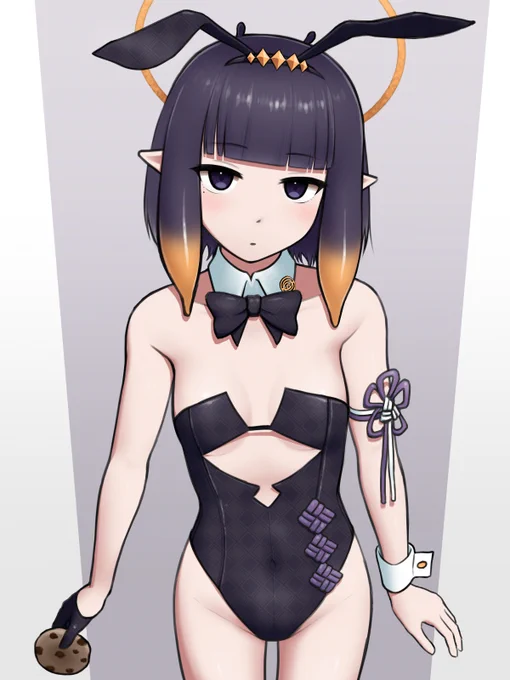 short hair ina#inART #いなート #バニーの日 