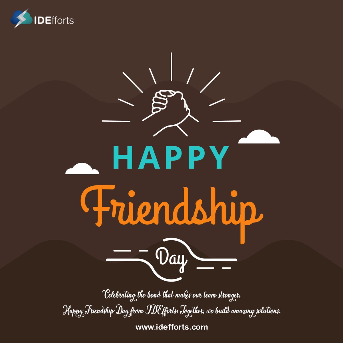 IDEfforts_'s tweet image. Friendship and Coding: A Perfect Match! 🤝💻 Celebrating the bond that makes our team stronger. Happy Friendship Day from IDEfforts! Together, we build amazing solutions. #FriendshipDay #CodeTogether