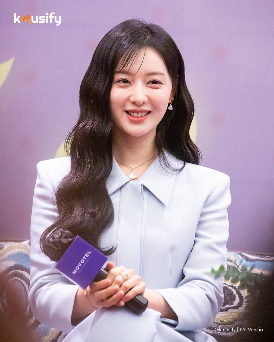 kmusify's tweet image. [HD Photos] 20240803 KIM JI WON 1ST FANMEETING &amp;lt;BE MY ONE&amp;gt; IN MANILA PRESS CONFERENCE

Kim Ji Won is excited to meet her Filo DongDengs later at the New Frontier Theatre! See you, Queen! 

Presented by @pulpliveworld 

#KimJiWon 
#KIMJIWONinMANILA #BE_MY_ONE_IN_MANILA